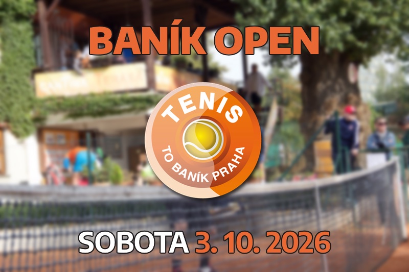 Baník Open 2026 - sobota 3. 10.